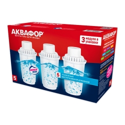 Кассета Аквафор сменная В100-5 (3 шт.)